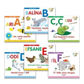 Alfabe Öyküleri (6 Kitap Set)