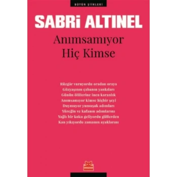 Anımsamıyor Hiç Kimse
