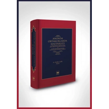 Anonim Ortaklıklarda Malvarlığı