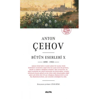 Anton Çehov Bütün Eserleri 10 - 1898-1903