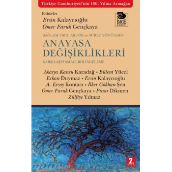 Bağlam Usul Aktör ve Süreç Yönünden Anayasa Değişiklikleri