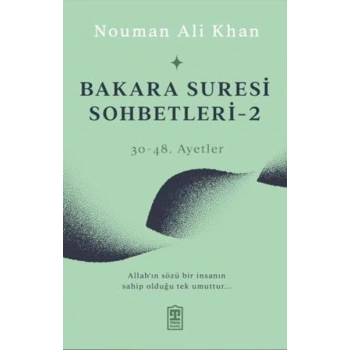 Bakara Suresi Sohbetleri 2