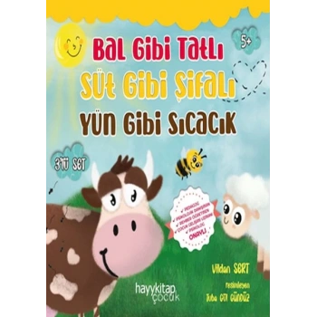 Bal Gibi Tatlı Süt Gibi Şifalı Yün Gibi Sıcacık 3’lü Set