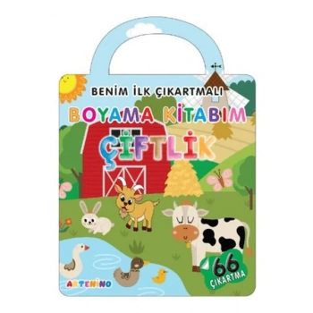 Benim İlk Çıkartmalı Boyama Kitabım - Çiftlik