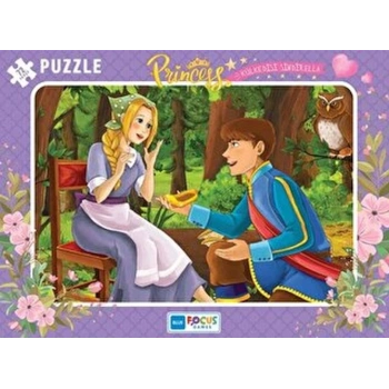 Blue Focus 72 Parça Puzzle Princess Külkedisi Sindirella