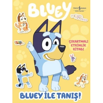 Bluey İle Tanış - Çıkartmalı Etkinlik Kitabı