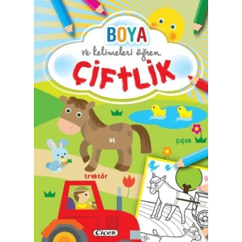 Boya ve Kelimeleri Öğren - Çiftlik