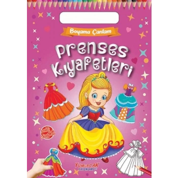 Boyama Çantam - Prenses Kıyafetleri