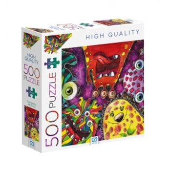 Canavarlar Puzzle 500