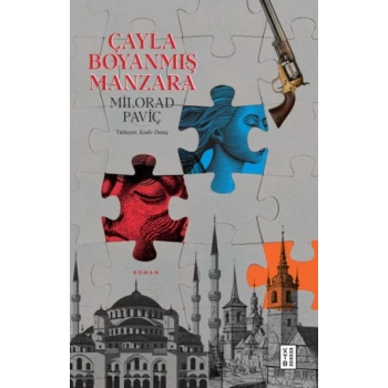 Çayla Boyanmış Manzara