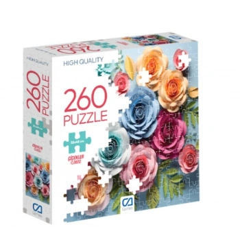 Çiçekler Puzzle 260