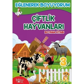 Çiftlik Hayvanları Boyama Kitabı