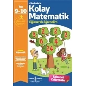 Çıkartmalarla Kolay Matematik (9-10 Yaş)