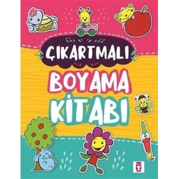 Çıkartmalı Boyama Kitabı (Sticker Hediyeli)
