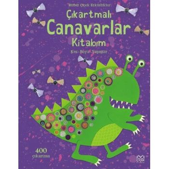 Çıkartmalı Canavarlar Kitabım