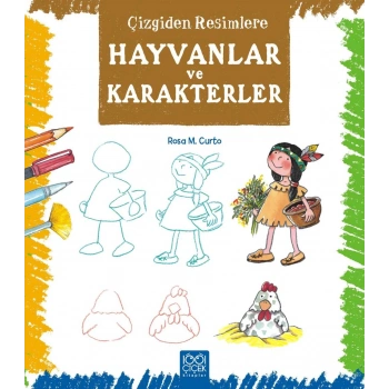 Çizgiden Resimlere - Hayvanlar ve Karakterler