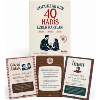 Çocuklar için 40 Hadis Ezber Kartları
