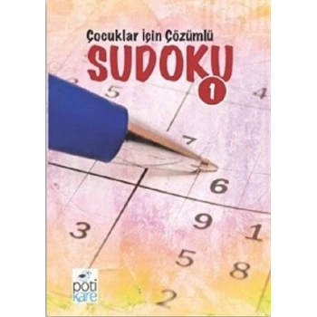 Çocuklar İçin Çözümlü Sudoku 1