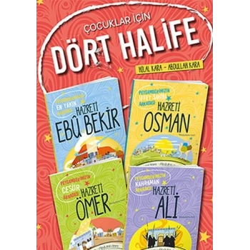Çocuklar İçin Dört Halife Seti (4 Kitap)