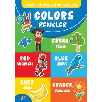 Çocuklar İçin Kolay İngilizce - Colors Renkler