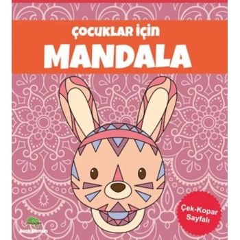 Çocuklar İçin Mandala - Pembe