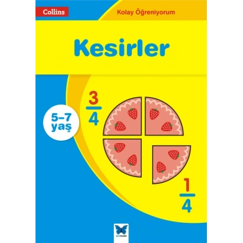 Collins Kolay Öğreniyorum - Kesirler (5-7 Yaş)