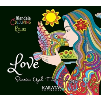 Coloring Relax Mandala - Love