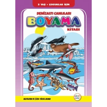 Denizaltı Çanlıları Boyama Kitabı