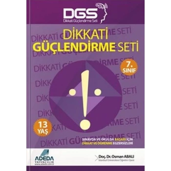 Dikkati Güçlendirme Seti - 7. Sınıf - 13 Yaş