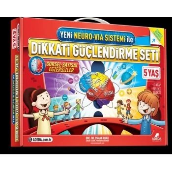 Dikkati Güçlendirme Seti  Anasınıfı – 5 Yaş- Neuro-Via