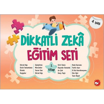 Dikkatli Zekâ Eğitim Seti 1. Kitap (4 Yaş)