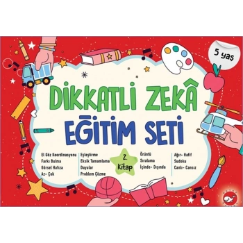 Dikkatli Zeka Eğitim Seti - 2. Kitap (5 Yaş)