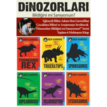 Dinozorları Bildiğini mi Sanıyorsun? (6 Kitaplık Set)