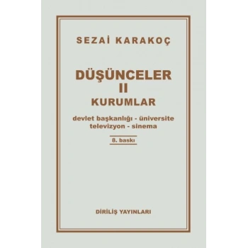 Düşünceler 2 - Kurumlar