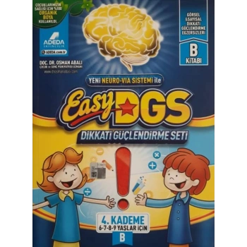 EASY Dikkati Güçlendirme Seti 6-9 yaş B Kitapçığı