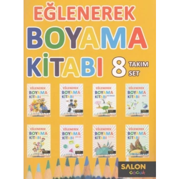 Eğlenerek Boyama (8 Takım Set)