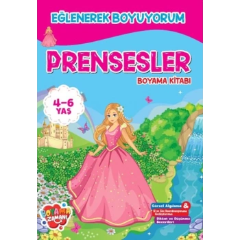 Eğlenerek Boyuyorum Prensesler