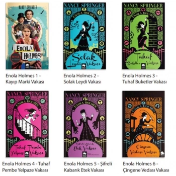 Enola Holmes 6 Kitap Set