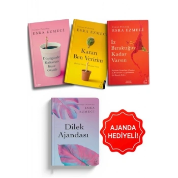 Esra Ezmeci Psikoloji Seti 3 Kitap Dilek Ajanda Hediyeli