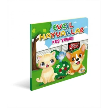 Evcil Hayvanlar Kuş Yuvası 3 Boyutlu