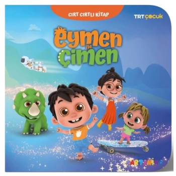Eymen ile Çimen - Trt Çocuk Cırt Cırtlı Kitap