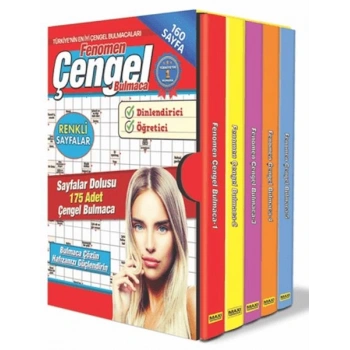 Fenomen Çengel Bulmaca Seti - 5 Kitap