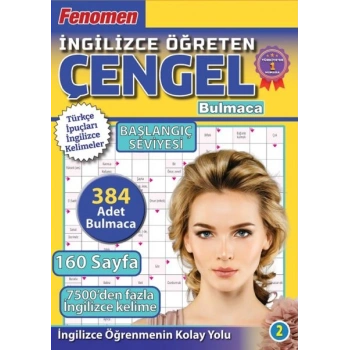 Fenomen İngilizce Öğreten Çengel Bulmaca Başlangıç Seviyesi 2
