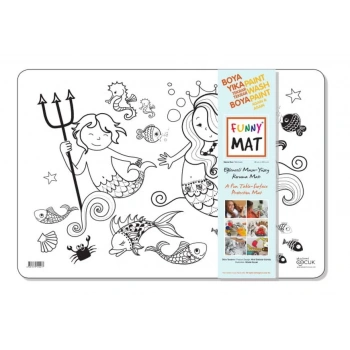 Funny Mat - Deniz Kızı - 33,5x48cm