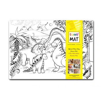 Funny Mat - Dinozorlar Çağı - 33,5x48cm