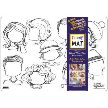 Funny Mat - Duygular - Küçük 33,5x48cm