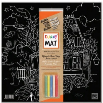 Funny Mat - Korku Evi 40x40cm