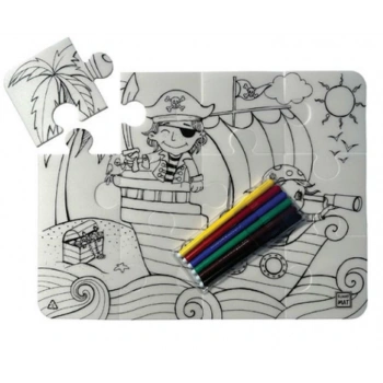 Funny Mat - Korsan Adası 30 X 40 Cm