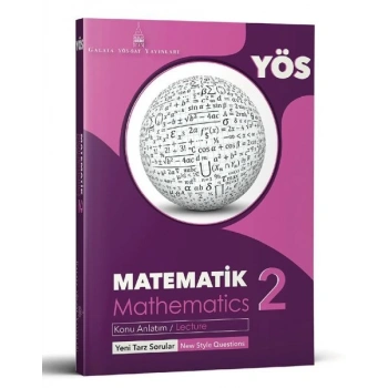Galata YÖS-SAT Matematik 2 Konu Anlatım
