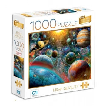 Gezegenler Puzzle 1000